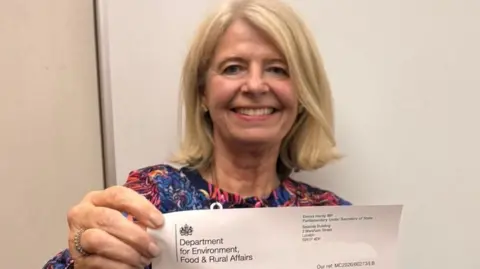 UK Parliament The MP for West Worcestershire, Harriett Baldwin