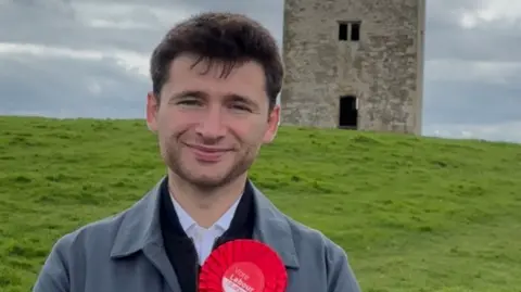 Labour Party Hal Hooberman looking at the camera