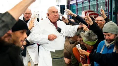 PA Media Greg Lawrence, a meat wholesaler