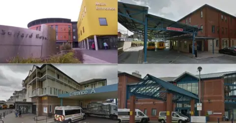 Google NCA Trust runs Salford Royal Hospital, Fairfield General Hospital, Rochdale Infirmary and Royal Oldham Hospital.