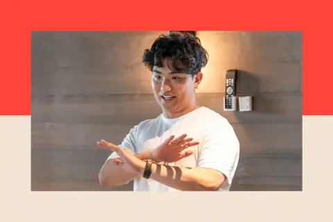 Will Gao A close up shot of Will Gao