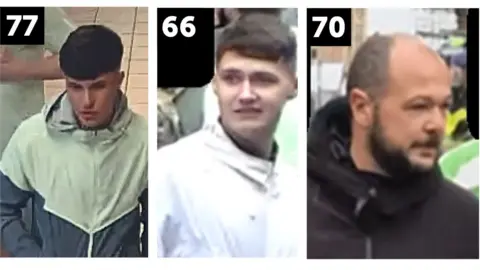 CCTC images of three men