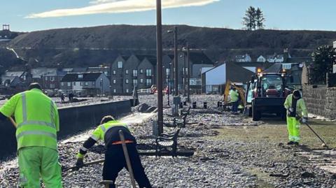 Stonehaven clean-up