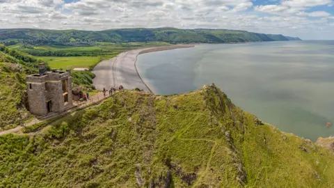 Shaun Davey the Minehead to Bossington section of the Exmoor path