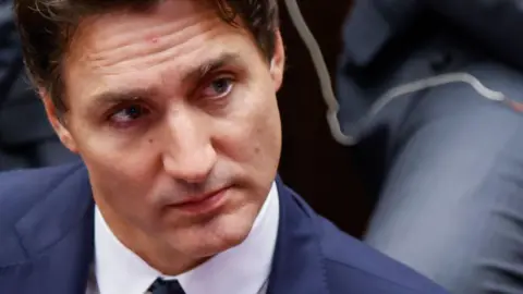 Getty Images Canadian Prime Minister Justin Trudeau attends the Climate Ambition Summit at the United Nations Headquarter