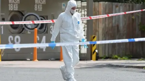 Pacemaker Forensic officer at Malcolm McKeown shooting scene