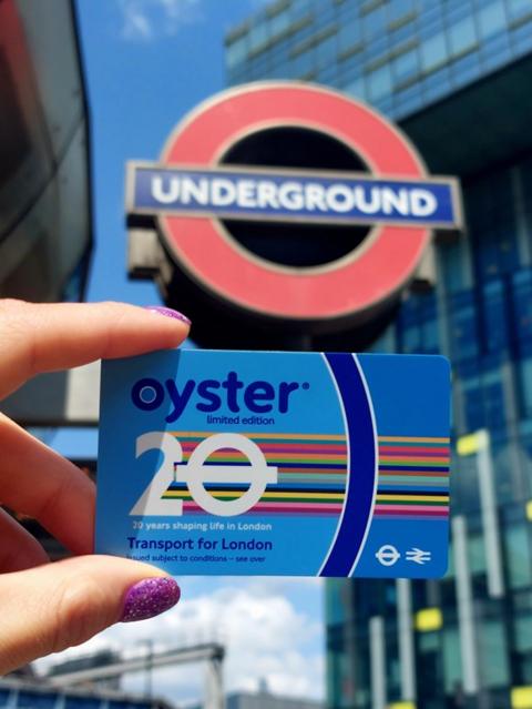 Limited edition Oyster card