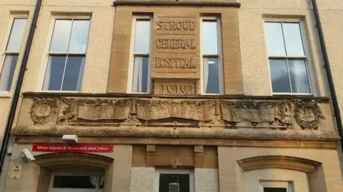 Stroud Hospitals League of Friends A hospital building made of stone is pictured.