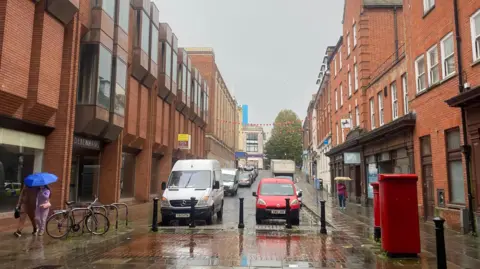 Shannon Eustace/BBC A general view of Lloyds Avenue, Ipswich 