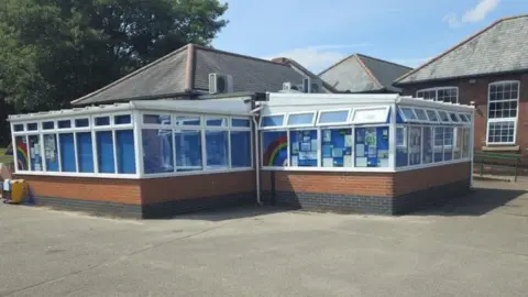 Supplied Another view of the current Little Nippers Pre-school building.