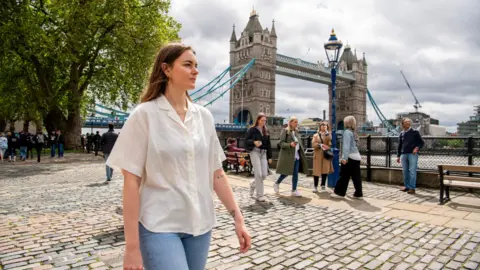 City Bridge Foundation Cecilia Knapp at Tower Bridge