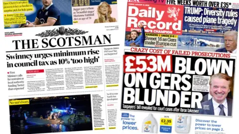 Scotland's papers: 31 January