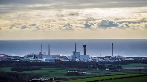 PA A general view of the Sellafield site at Seascale