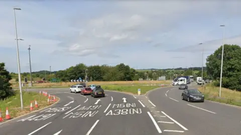 Google The A38 near Bromsgrove