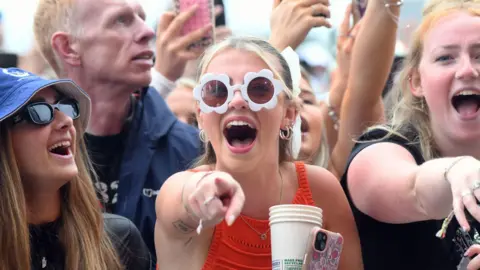 PA Media TRNSMT festival goers