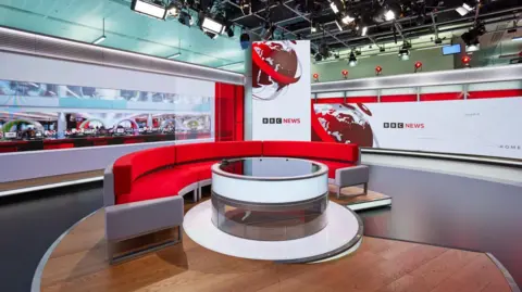 BBC News at One Salford studio