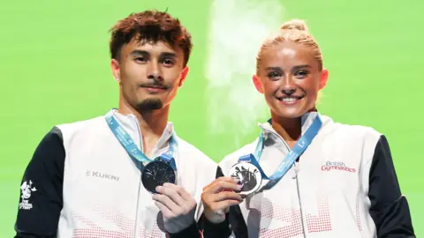 GB's Jake Jarman and Ruby Evans