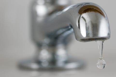 A dripping tap