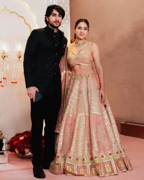 Reliance Ibrahim Ali Khan and Sara Ali Khan