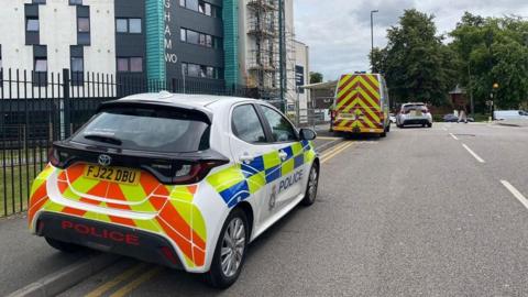 Police are in Midland Way, Radford, Nottingham