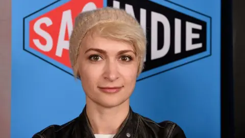 Getty Images Halyna Hutchins at a film premier