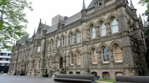 BBC A picture of Middlesbrough Council's headquarters