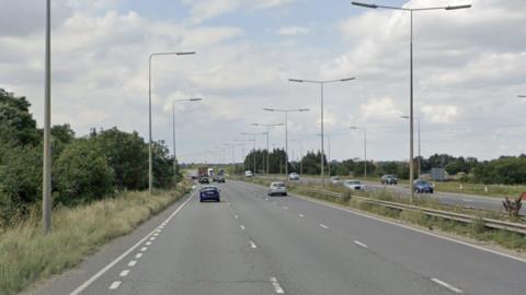 A13 in Thurrock