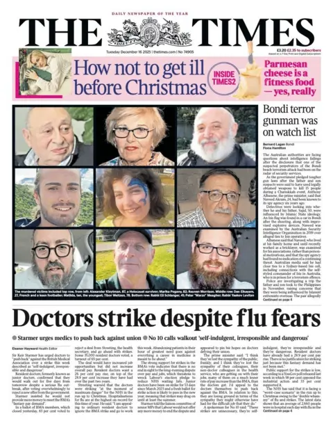 "Bondi terror gunman was on watch list".