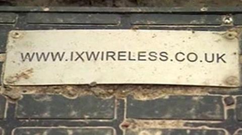 IX Wireless plaque