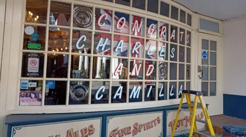 Stuart Maisner/BBC Pub frontage in Rochester High Street