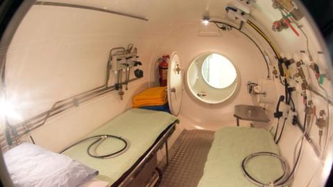 Oban hyperbaric chamber