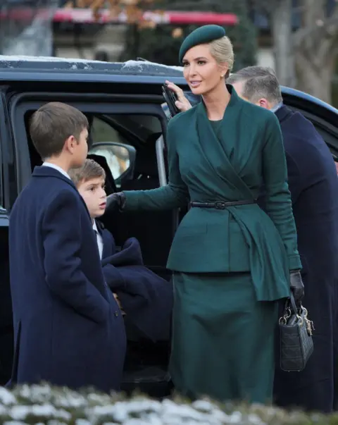 Reuters Ivanka Trump arrives for mass at St. Johns Church