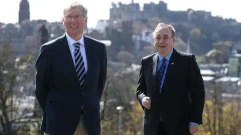 PA Media Kenny MacAskill and Alex Salmond 