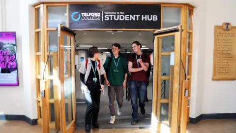 Telford College Student hub at Telford College