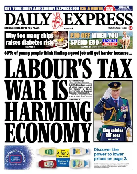  "Labour's tax war is harming the economy"