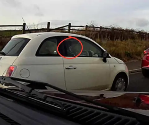 Durham Police Person driving and using a mobile phone