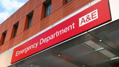 Getty Images A&E sign