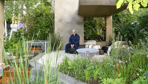 Alan Chapman/Dave Benett/Getty Images for Killik & Co Baz Grainger attends The Killik & Co 'A Seed in Time' Garden, designed by Baz Grainger of Landform Consultants at the RHS Chelsea Flower Show 2026 on May 18, 2026 in London