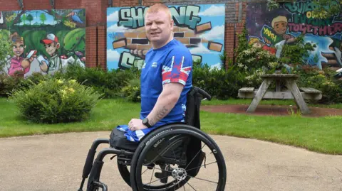 Pacemaker UUP MLA Andy Allen before competed in the Warrior Games 2019 in Tampa Bay in America.