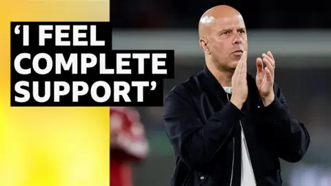 'I feel complete support' says Arne Slot