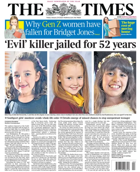  "'Evil' killer jailed for 52 years". 