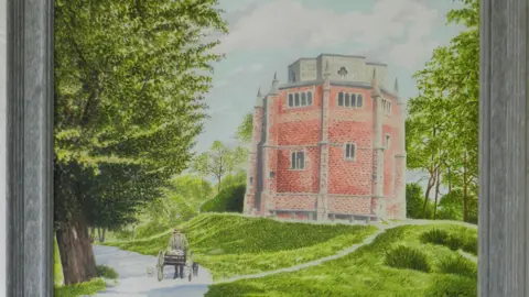 Alan Castleton The Red Mount by Alan Castleton