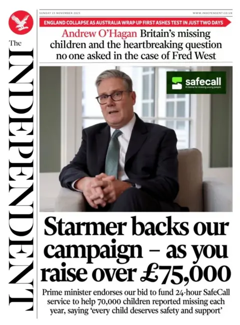 "Starmer backs our campaign - as you raise over £75,000".