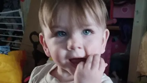 Picture of toddler Kol Page in a Lion King tshirt