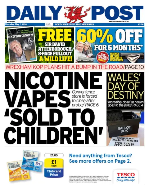 Daily Post Daily Post front page