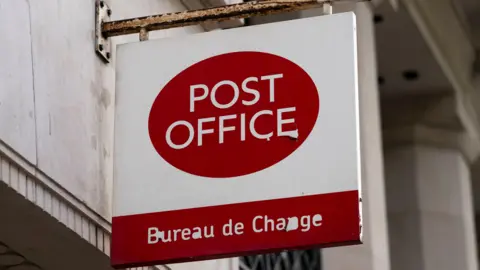 PA Images A Post Office sign