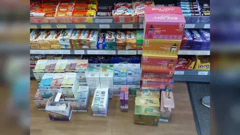 Kent County Council Some of the seized vapes