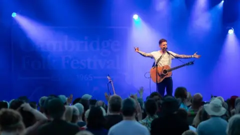 Ian Olsson/BBC Punk/folk singer songwriter Frank Turner
