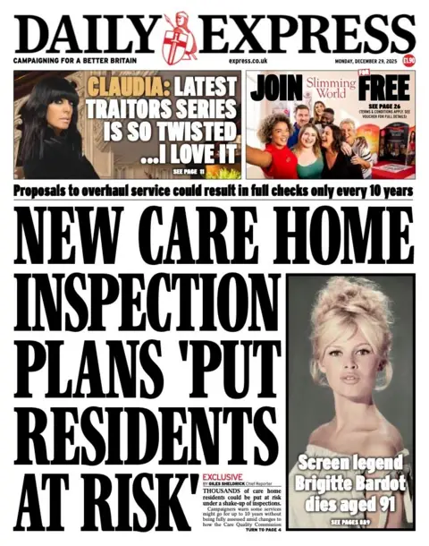  "New Care Home Inspection Plans 'Put Residents At Risk'."