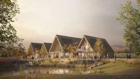 Artform Architects An artist's impression of the planned hub